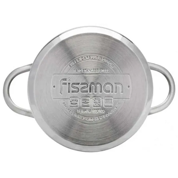 Кастрюля Fissman Bambino 1.1л Нержавеющая сталь / Серый photo 4 Кастрюля Fissman Bambino 1.1л Нержавеющая сталь / Серый photo 4