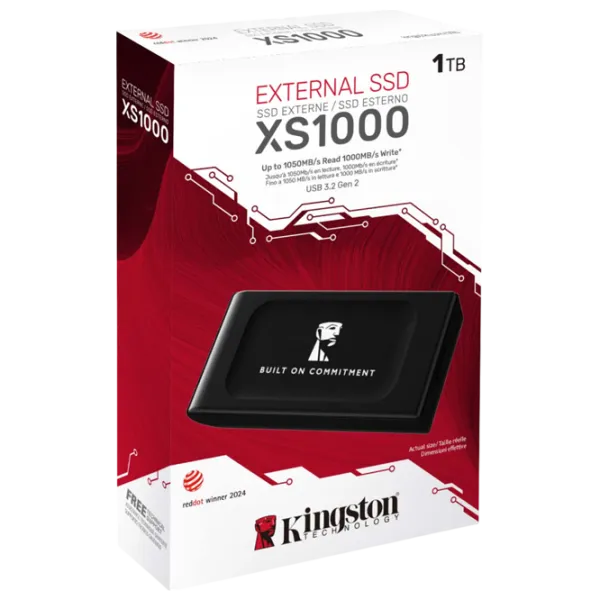 SSD Kingston XS1000 BoC 2 ТБ  / Черный photo 3