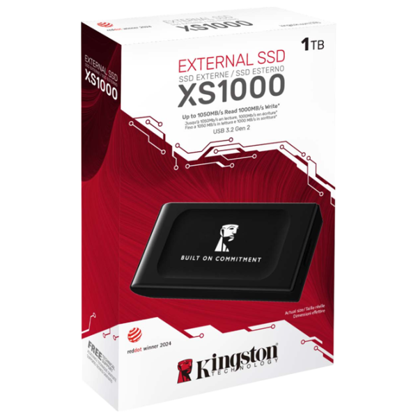 SSD Kingston XS1000 BoC 2 ТБ  / Черный photo 3