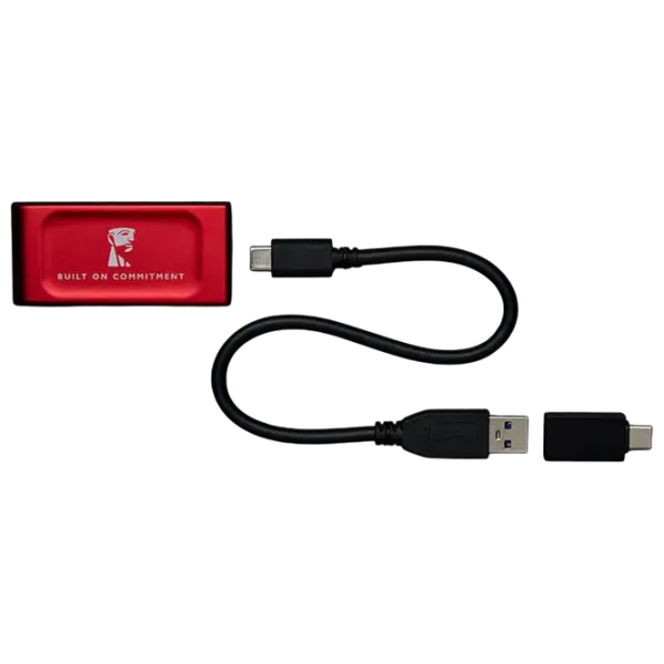 SSD Kingston XS1000 BoC 2 ТБ  / Красный photo 2