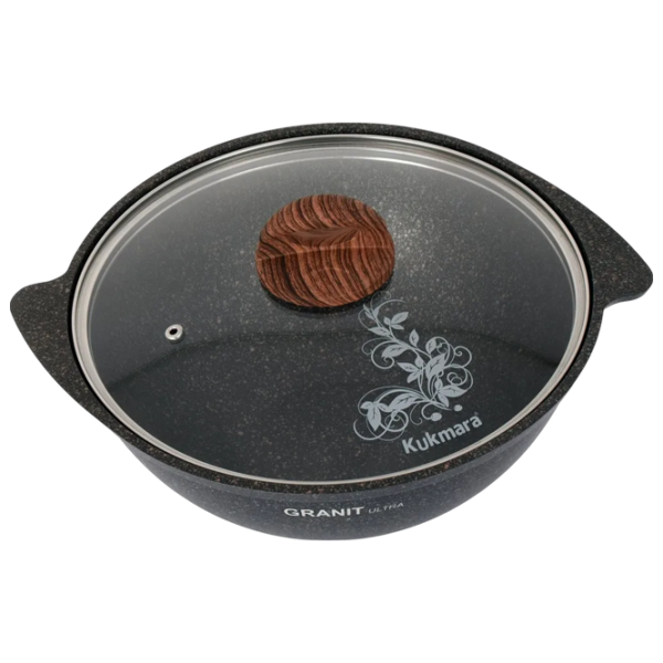 Ceaun pentru grătar Kukmara KGO47A 4.5l / Aluminiu / Black photo 2