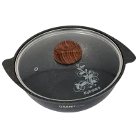 Ceaun pentru grătar Kukmara KGO47A 4.5l / Aluminiu / Black photo 2