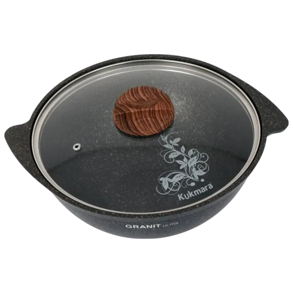 Ceaun pentru grătar Kukmara KGO37A 3.5l / Aluminiu / Black photo 2
