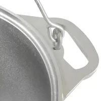 Ceaun pentru grătar Kukmara KP100 10l / Aluminiu / Silver photo 4