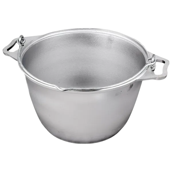 Ceaun pentru grătar Kukmara KP100 10l / Aluminiu / Silver photo 7