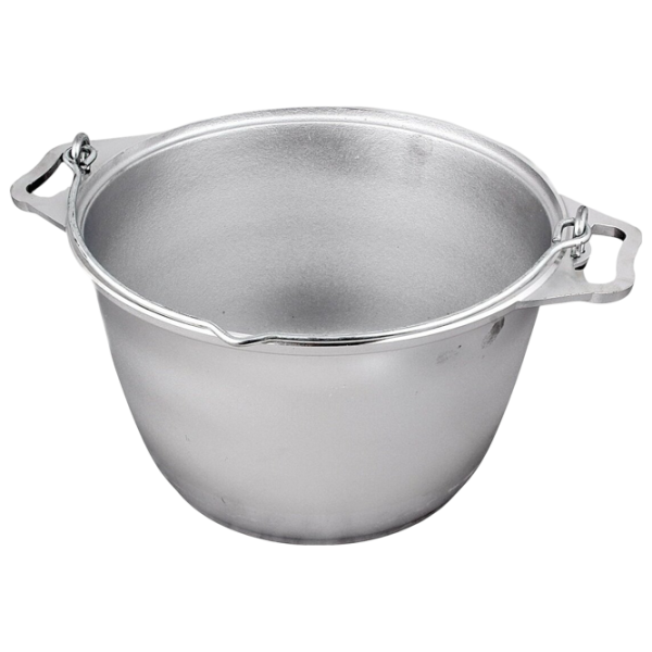 Ceaun pentru grătar Kukmara KP100 10l / Aluminiu / Silver photo 7
