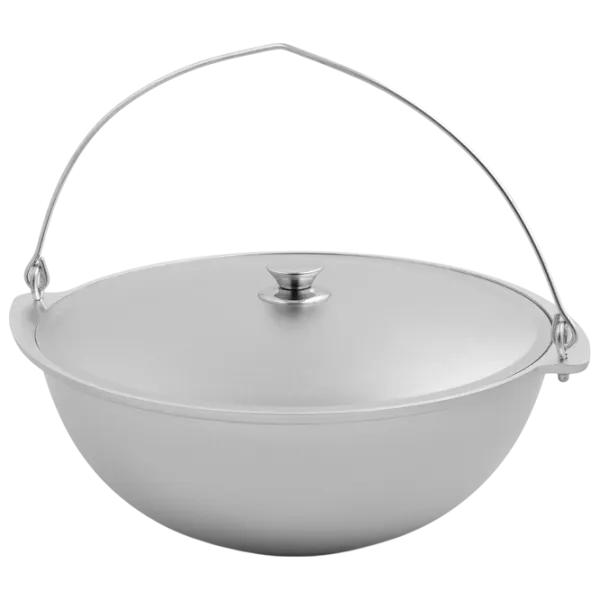 Ceaun pentru grătar Kukmara KP120 12l / Aluminiu / Silver photo 1