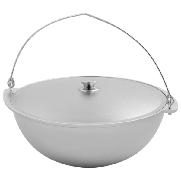 Ceaun pentru grătar Kukmara KP120 12l / Aluminiu / Silver photo 1