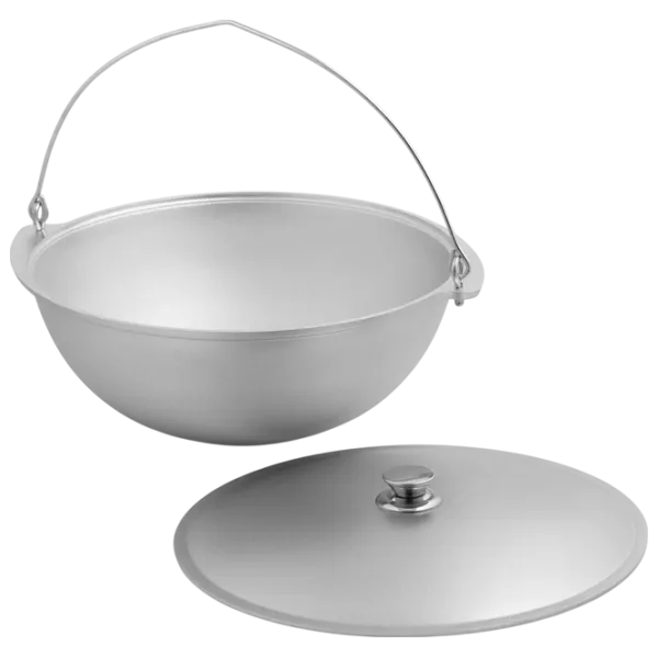 Ceaun pentru grătar Kukmara KP120 12l / Aluminiu / Silver photo 2