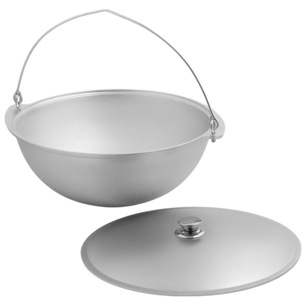 Ceaun pentru grătar Kukmara K152 15l / Aluminiu / Silver photo 4