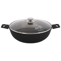 Сковорода Kukmara Traditia C308A Сотейник / 30 см / Серебряный