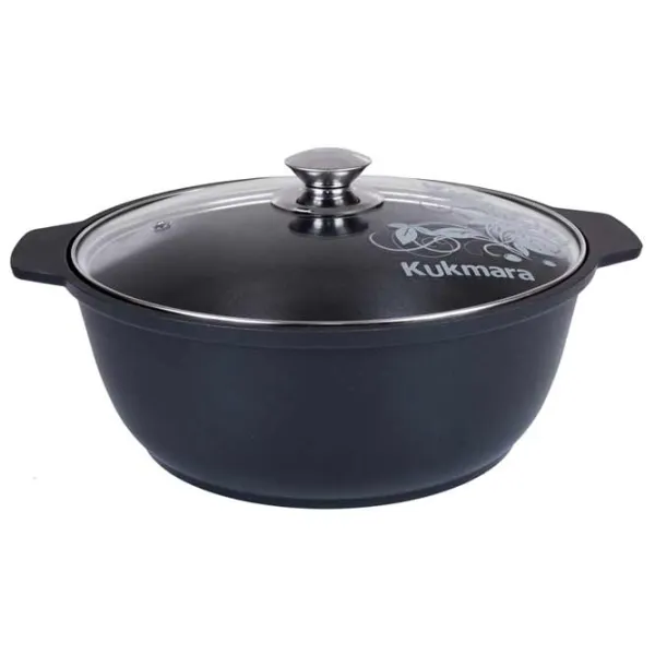 Cratiță Kukmara Ж44А 4l Aluminiu / Black photo 1