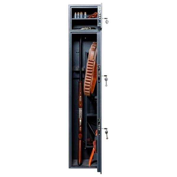 Оружейный сейф Aiko BERKUT 150/2 KL Cталь / с ключом photo 2