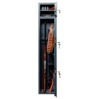 Dulap arme Aiko BERKUT 150/2 KL Oțel / cu cheie photo 2
