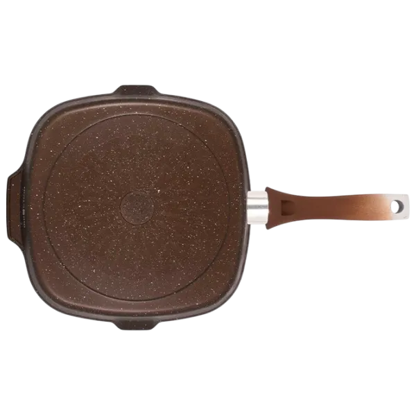 Tigaie Kukmara Marmura SGKMKI280A Tigaie-grill / / Brown photo 3 Tigaie Kukmara Marmura SGKMKI280A Tigaie-grill / / Brown photo 3