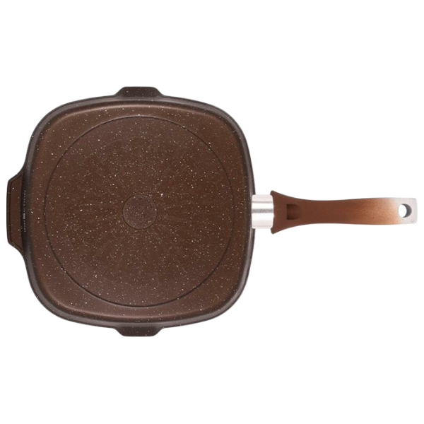 Tigaie Kukmara Marmura SGKMKI280A Tigaie-grill / / Brown photo 3 Tigaie Kukmara Marmura SGKMKI280A Tigaie-grill / / Brown photo 3