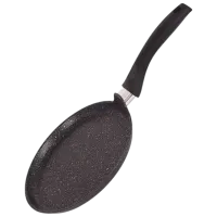 Сковорода Kukmara Marmura SBMTI222A Для блинов / 22 см / Черный