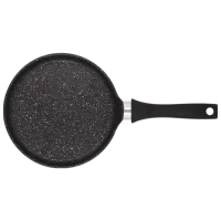 Tigaie Kukmara Marmura SBMTI222A Pentru clătite / 22 cm / Black photo 5