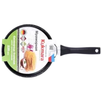 Tigaie Kukmara Marmura SBMTI222A Pentru clătite / 22 cm / Black photo 6