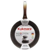 Сковорода Kukmara Marble Induction SMKI240A Универсальная / 24 см / Коричневый photo 3
