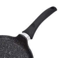 Tigaie Kukmara Marmura SBMT222A Pentru clătite / 22 cm / Black photo 4
