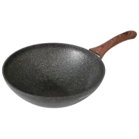 Сковорода Kukmara Granit Ultra SVKGO280A Вок / 28 см / Черный