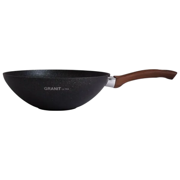 Сковорода Kukmara Granit Ultra SVKGO280A Вок / 28 см / Черный photo 3