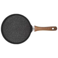 Tigaie Kukmara Granit Ultra Blue СБГГ240А Pentru clătite / 24 cm / Black photo 2