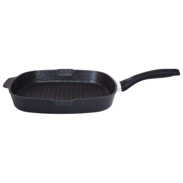 Сковорода Kukmara Granit Ultra Blue SGKGG280A Tigaie-grill / / Черный photo 1 Сковорода Kukmara Granit Ultra Blue SGKGG280A Tigaie-grill / / Черный photo 1