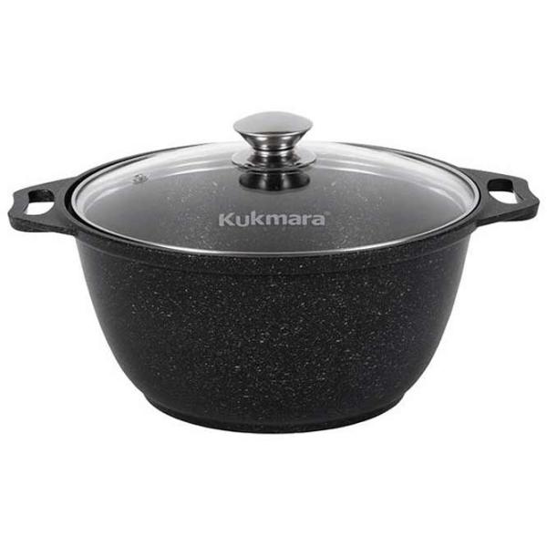 Cratiță Kukmara КМТ22А 2l Aluminiu / Black photo 1