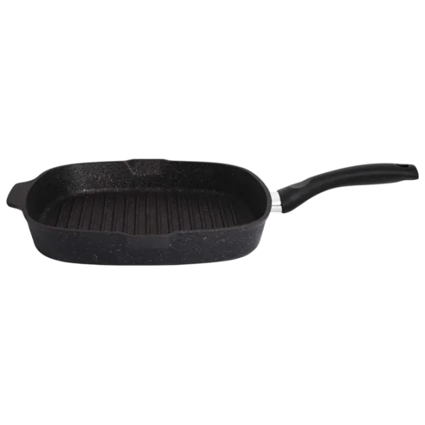 Сковорода Kukmara Granit Ultra SGKGO280A Tigaie-grill / / Черный photo 1