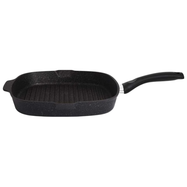 Сковорода Kukmara Granit Ultra SGKGO280A Tigaie-grill / / Черный photo 1