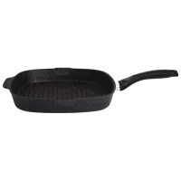 Сковорода Kukmara Granit Ultra SGKGO280A Tigaie-grill / / Черный