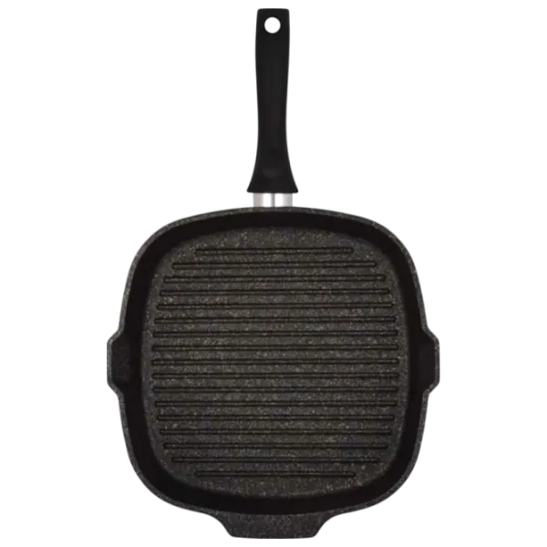 Сковорода Kukmara Granit Ultra SGKGO280A Tigaie-grill / / Черный photo 2