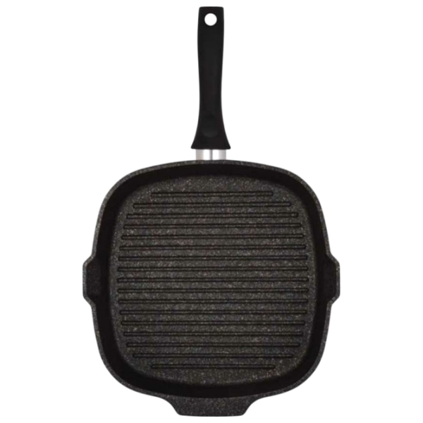 Сковорода Kukmara Granit Ultra SGKGO280A Tigaie-grill / / Черный photo 2