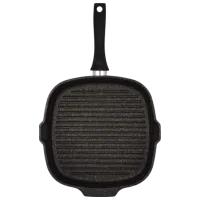 Сковорода Kukmara Granit Ultra SGKGO280A Tigaie-grill / / Черный photo 2