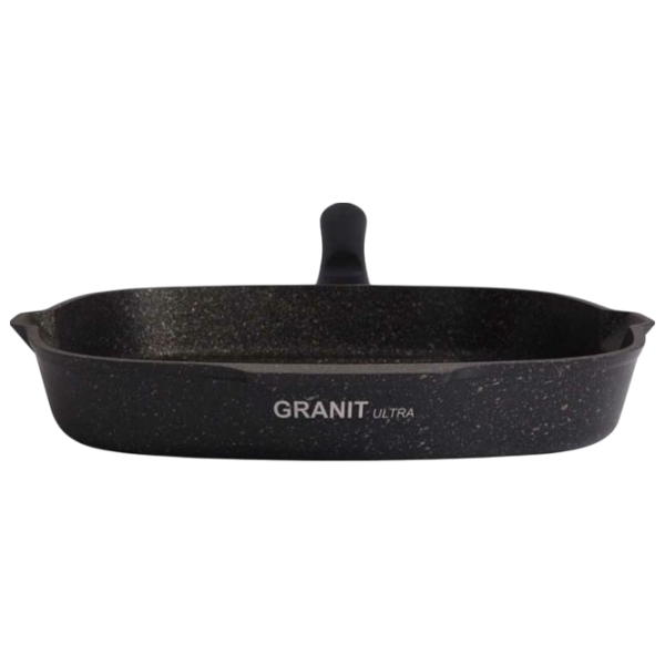 Сковорода Kukmara Granit Ultra SGKGO280A Tigaie-grill / / Черный photo 3