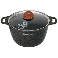 Кастрюля Korkmaz КГО82А 8л Алюминий / Черный