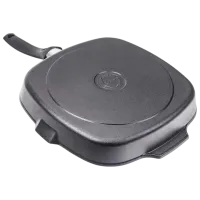 Сковорода Kukmara Traditia SGK280A Tigaie-grill / / Черный photo 4