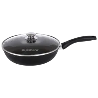 Сковорода Kukmara C269A Универсальная / 26 см / Черный