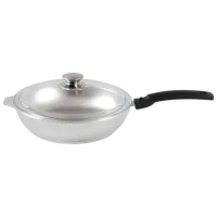 Сковорода Kukmara С266 Универсальная / 26 см / Серебряный