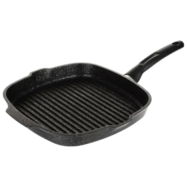 Tigaie Kukmara Marmura SGKMT280A Tigaie-grill / / Black photo 1 Tigaie Kukmara Marmura SGKMT280A Tigaie-grill / / Black photo 1