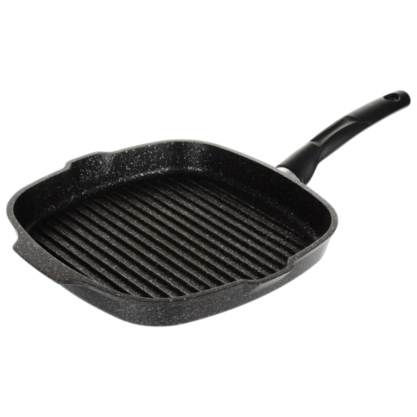 Tigaie Kukmara Marmura SGKMT280A Tigaie-grill / / Black photo 1 Tigaie Kukmara Marmura SGKMT280A Tigaie-grill / / Black photo 1
