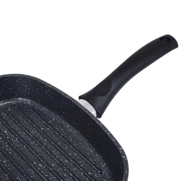 Tigaie Kukmara Marmura SGKMT280A Tigaie-grill / / Black photo 4 Tigaie Kukmara Marmura SGKMT280A Tigaie-grill / / Black photo 4