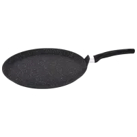 Сковорода Kukmara Marmura SLMT350A Для блинов / 35 см / Черный