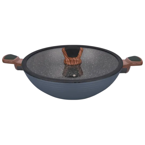 Tigaie Fissman Diamond 14302 Wok / 28 cm / Black photo 1