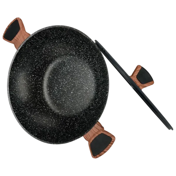 Tigaie Fissman Diamond 14302 Wok / 28 cm / Black photo 3
