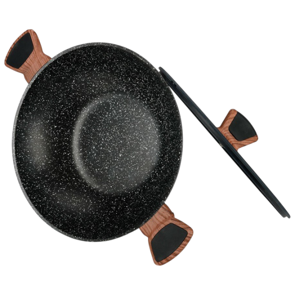 Tigaie Fissman Diamond 14302 Wok / 28 cm / Black photo 3