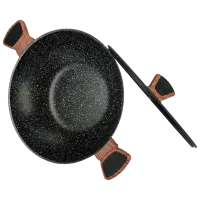 Сковорода Fissman Diamond 14302 Вок / 28 см / Черный photo 3