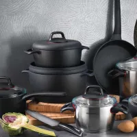 Tigaie Korkmaz Gusto Plus 1366A Universală / 24 cm / Black photo 5